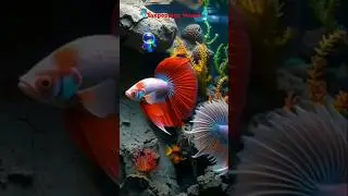 Betta Fish: The First Pets to Experience Virtual Reality🐠#shorts #shortsfeed #viral #ytshorts #betta