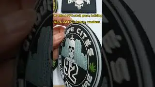 Medic PVC Patch 3D Rubber Paramedic Medical Tactical Skull Patch Maisie  01 05