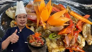 HOW TO MAKE SIZZLING FISH FILLET