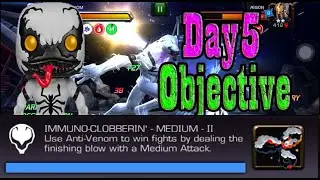 Medium-II | IMMUNO-CLOBBERIN | Day-5 Special Solo Objective | Marvel Contest of Champions