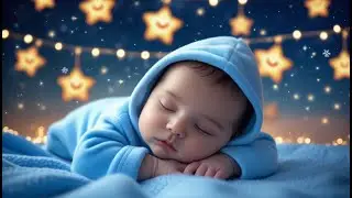 Relaxing Mozart Brahms Lullaby 😴 Instant Sleep Relief 🎵 Baby Music to Calm Insomnia Fast