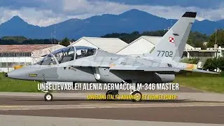 Невероятно!! Alenia Aermacchi M-346 Master | Презентация передового итальянского учебно-тренирово...