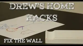 Drew Scott's Home Hacks: How Crayons Can Fix That Hole In Your Wall!
