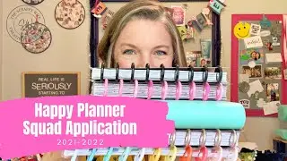 Happy Planner Squad Application 2021-2022
