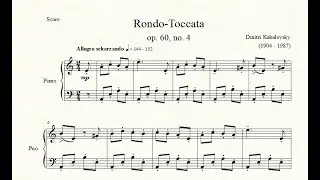 Rondo-Toccata (op. 60, no. 4) - Dmitri Kabalevsky - Piano Repertoire 7