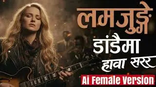 &ldquo;Lamjung Dada Ma Hawa Sarara(Female Vocal)🔥 | Nepali Folk & Lok Pop Playlist | Ai Blues Cover&rdquo;