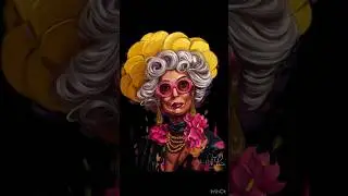 Old woman #digitalart #art #drawing #artshorts #artist #procreate #digitaldrawing #illustration