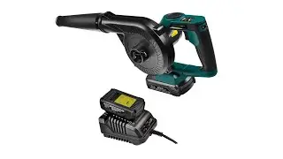 Compact Jobsite Blower, NEU MASTER Cordless Blower Vacuum with 20V MAX 2.0Ah Battery