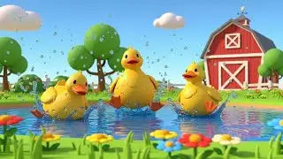 Counting Ducks on the Farm for Kids | Fun Baby Songs, Nursery Rhymes & Toddler Counting 🦆🌾🎶