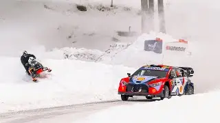 Watch These Rally Cars Destroy Swedish Snow at 190KPH+!