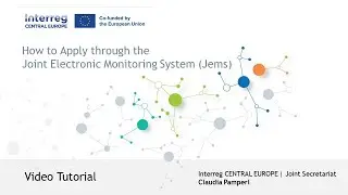 Tutorial (Project Development): How to apply through our Joint electronic monitoring system (Jems)