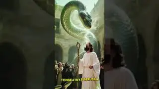 kisah nabi Musa dan tongkatnya yg berubah menjadi ular #shortvideo #gorontalo #ai #kisahnabi #musa