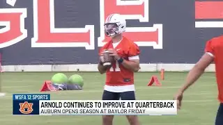 Arnold continues to improve as Auburn's quarterback