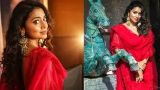 Shriya Saran in Gorgeous Red Color Dress Beautiful Dance Latest Video