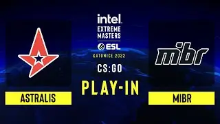 Astralis vs MIBR &ndash; Map 1 [Nuke] - IEM Katowice 2022 - Play-In