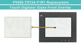 PV058-TST2A-F1R1 HMI Panel Glass Protective Film Replacement