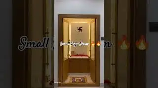 Small Puja Room ideas 🥰 | Mandir Puja Space Home Idea 2023 #housedesign #mandirdecorations