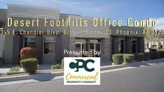 Commercial Property Connect | 1345 E Chandler Blvd. | Property Video