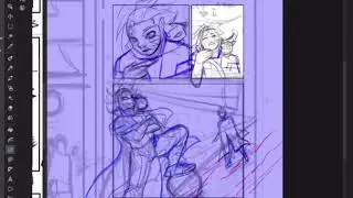 Altrodesi Manga Live drawing