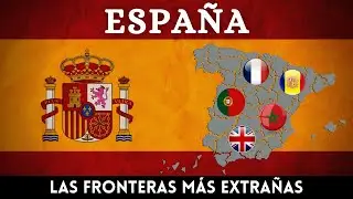 Espa&ntilde;a: El Pais con las FRONTERAS MAS EXTRA&Ntilde;AS del Mundo
