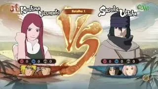 Naruto Storm 4 Dublado PT-BR Kushina, Minato e Naruto vs Sasuke, Itachi e Sakura