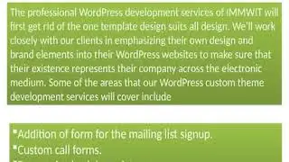 If Hire the Wordpress Development Company in Delhi