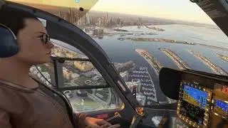 Dubai Architecture Helicopter Tour MSFS2024