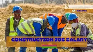 Construction job salary in Mauritius 🇲🇺 
