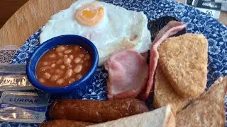 English breakfast, wetherspoons, Blackpool, UK 🇬🇧