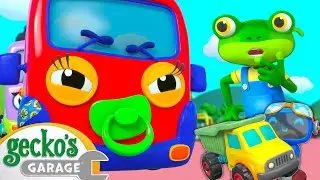 Share the Toy Baby Truck! | Gecko's Garage | Trucks For Children | Cartoons For Kids