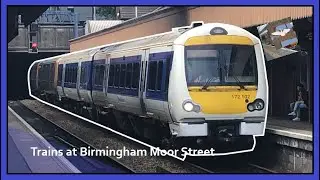 WMR and Chiltern Railways Trains at Birmingham Moor Street