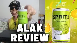 Spritz Dalandan Hard Seltzer REVIEW! | ALAK REVIEW