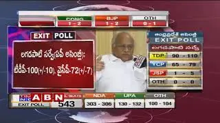 National Media Exit Poll Results Lok Sabha Election 2019 | MP Kanakamedala Face To Face | ABN Telugu