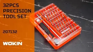 WOKIN 32Pcs Precision Tool Set with 1Pc 115mm Extension Bar