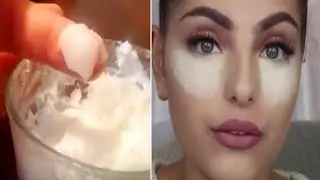 She Put Some Baking Soda Under Eyes and The result make You Shocked