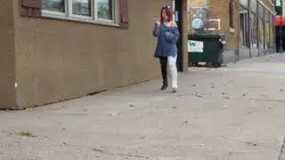 AJ walking with llwc 2