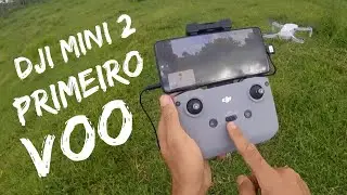 DRONE DJI MINI 2 primeiro voo  sera o melhor drone da DJI ? 🤔🤔🤔