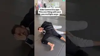 Side Control Escape: This one thing will save you multiple ways by Chris Burns #jiujitsu