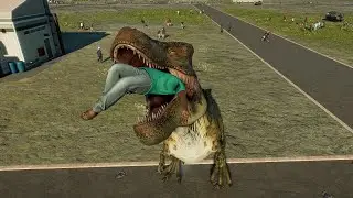 Don't disturb Tarbosaurus' nap! | Jurassic World Evolution 2 Cretaceous Predator Pack