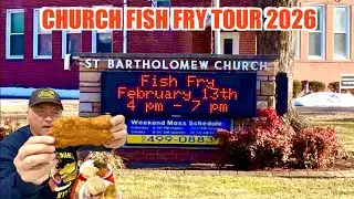 *CATHOLIC CHURCH LENT FISH FRY TOUR 2026 w/ THE NATIONAL TREASURE* St. Bartholomew & St. Thomas More