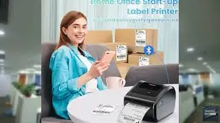 Review - Omezizy Bluetooth Shipping Label Printer 4x6 - D450BT Thermal Label Printer for