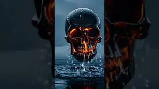 Burning Skull #BurningSkull #AI #Artist #iaart #aiartistry #aiartwork #aiartwork #aiart #aivideo