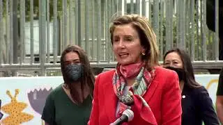 Pelosi defends salon visit, says she was set-up