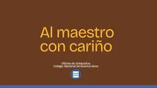 Al maestro con cariño: homenaje a los profesores de hoy y de siempre