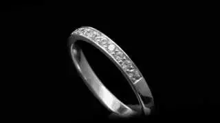 Half Eternity Diamond Wedding Ring