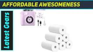 ESOXOFFORE Instant Print Camera: The Best Way to Capture Instant Memories!
