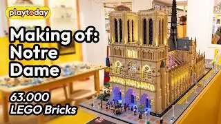 Gigantische LEGO Notre Dame - jubileum weekend special