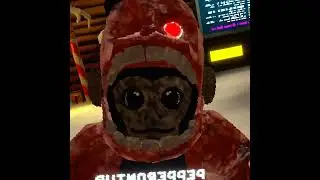 Playing be the monster in Scary Baboon VR