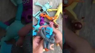 Blue Robot Pop Tubes #asmr #fidget #toys #relaxingsounds