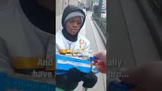Cute kid helps homeless strangers 🥺❤️